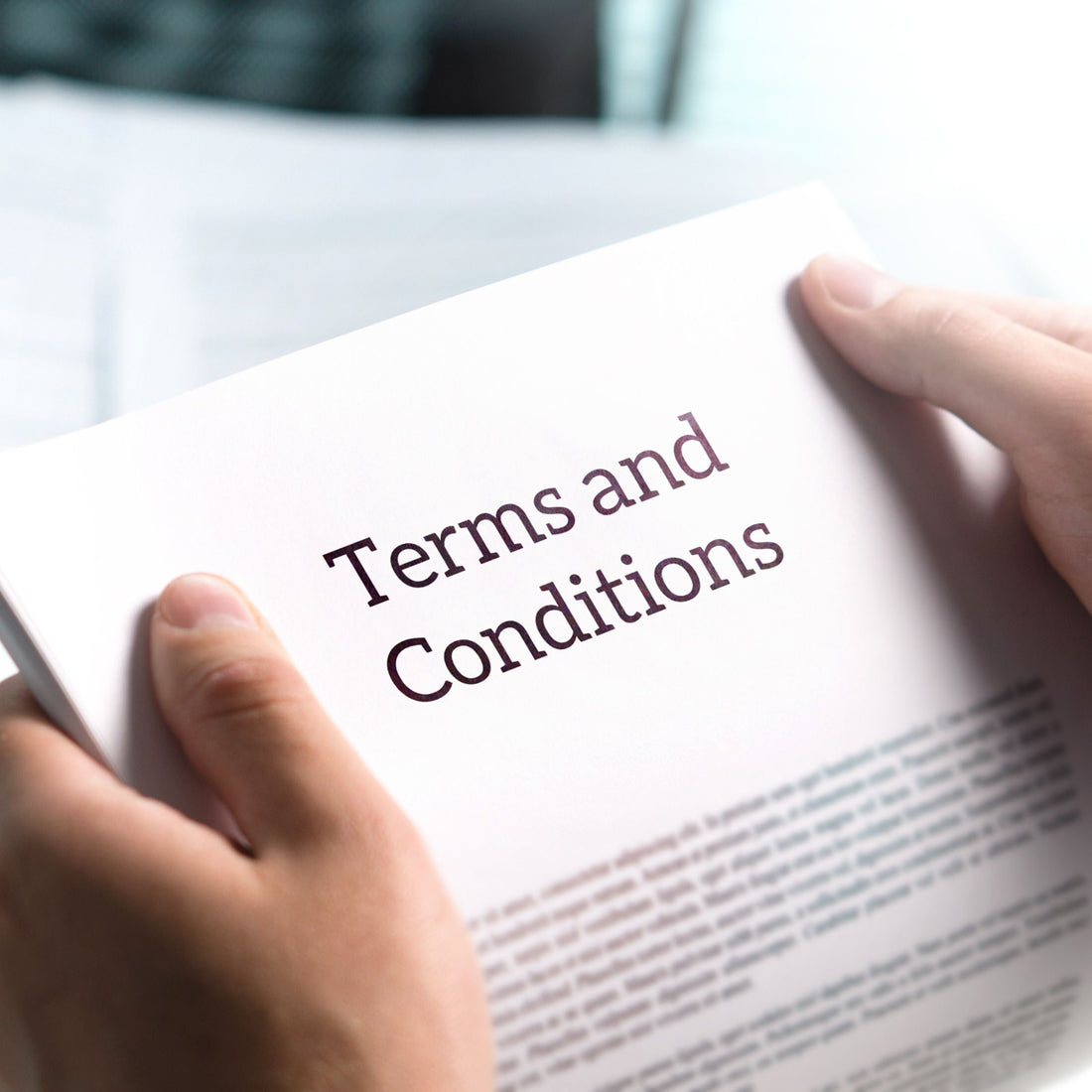 Terms and Conditions