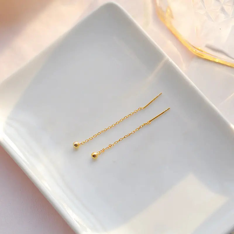 Long Tassel Fashionable Hypoallergenic Earrings for Women